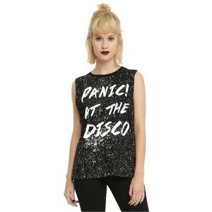 Panic! At The Disco Splatter Muscle Top Size Medium